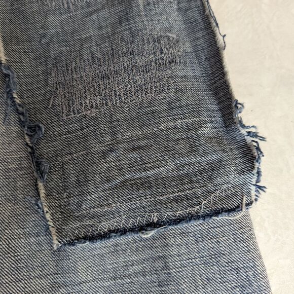 Point Sur Shoreditch Made in USA Distressed and Patched Selvedge Denim - Picture 8 of 14